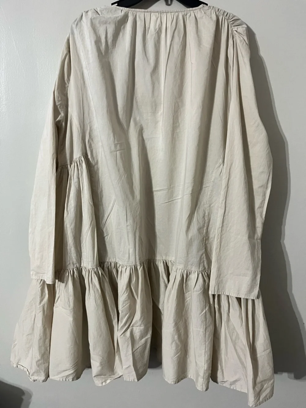 RARE Merlette Martel Pleated Dress Sz L - Picture 5 of 8